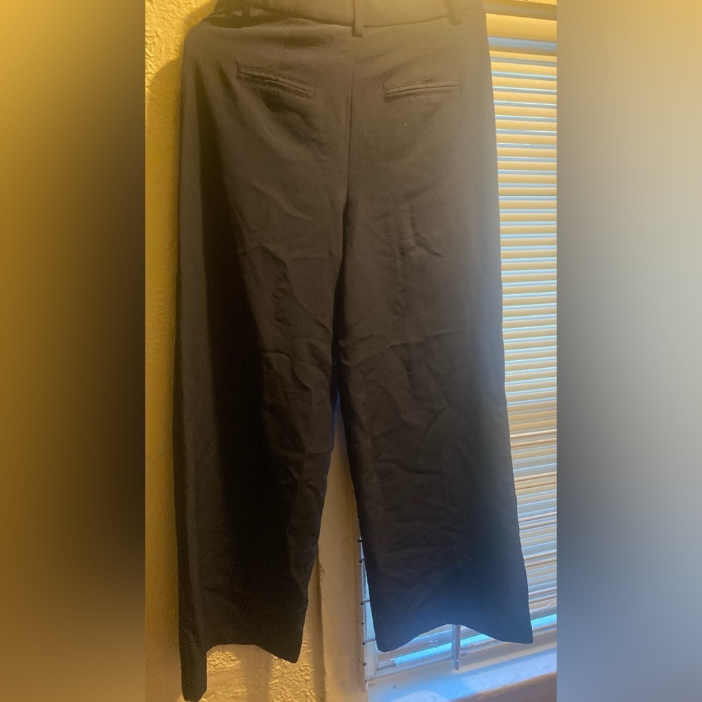Navy blue  Wide-Leg Pants - Picture 4 of 7